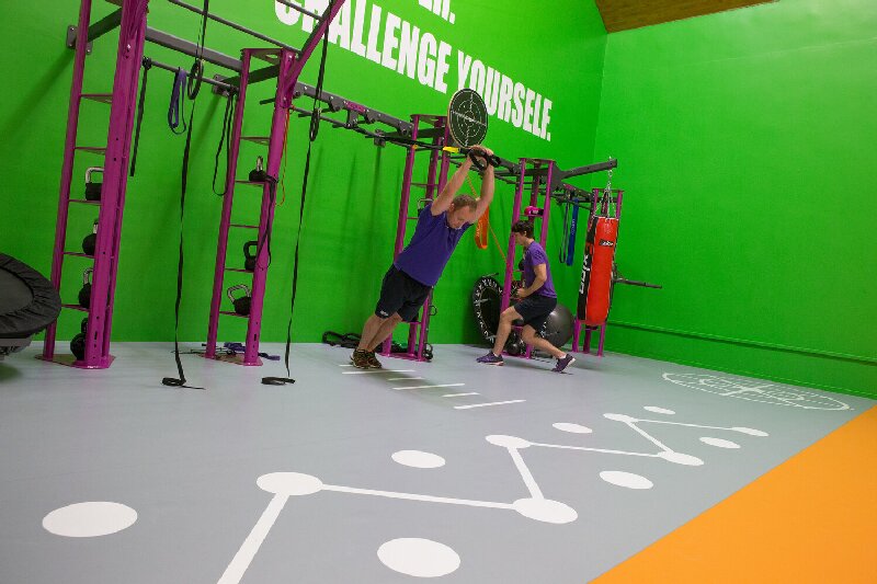 潔弗樂健身房運(yùn)動(dòng)地板