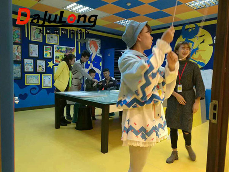 大巨龍塑膠地板貴州貴陽樂高體驗(yàn)中心案例